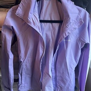 Columbia Women's Lavender Waterproof Lightweight Jacket